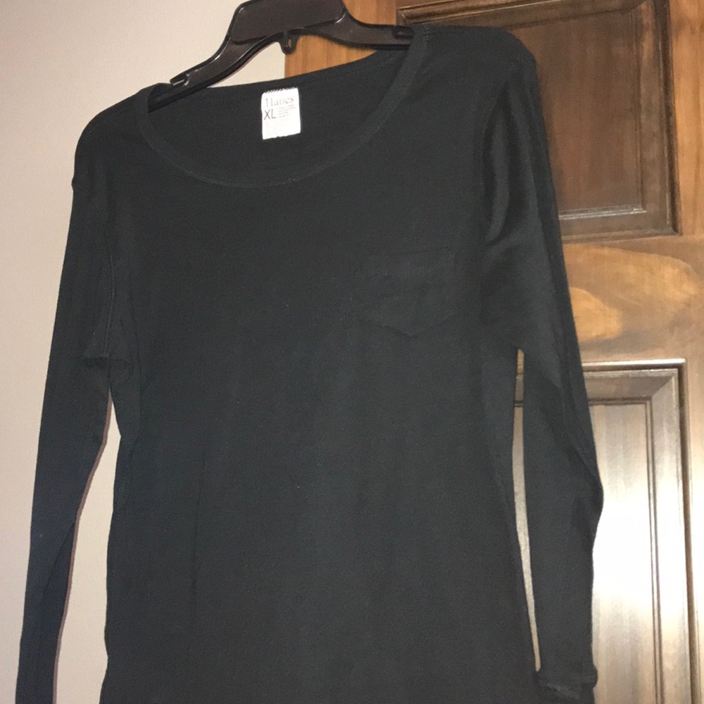 Black Long Sleeve Tee